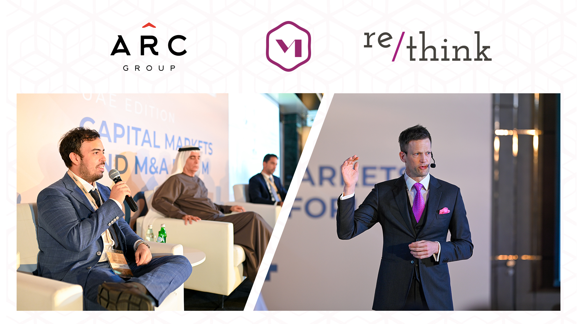 Press Release: ARC Group, M/HQ and Re/think announce partnership | Signal a new chapter in shaping the UAE financial services industry